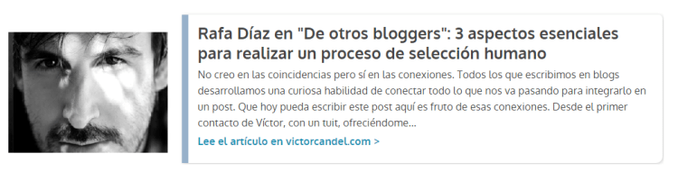 Guest Post Rafa Diaz