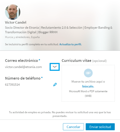 Oferta empleo Linkedin1
